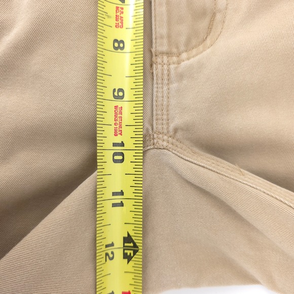 Mountain Khakis Mens Pants Slim Fit 38x30 Tan Cotton Twill Rugged Chino - Picture 9 of 10